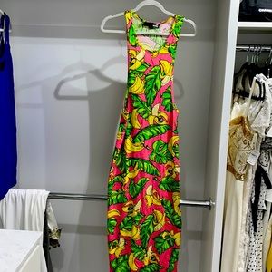 Maxi stretch moschino summer dress